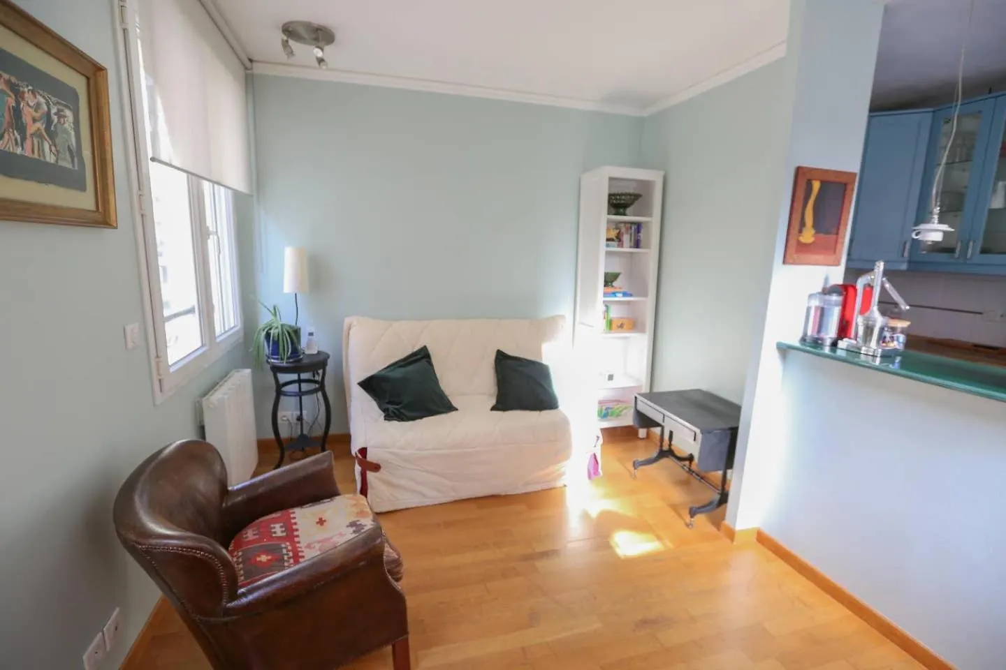 Bright Pied-A-Terre Eiffel Tower 4 People Apartment Paris